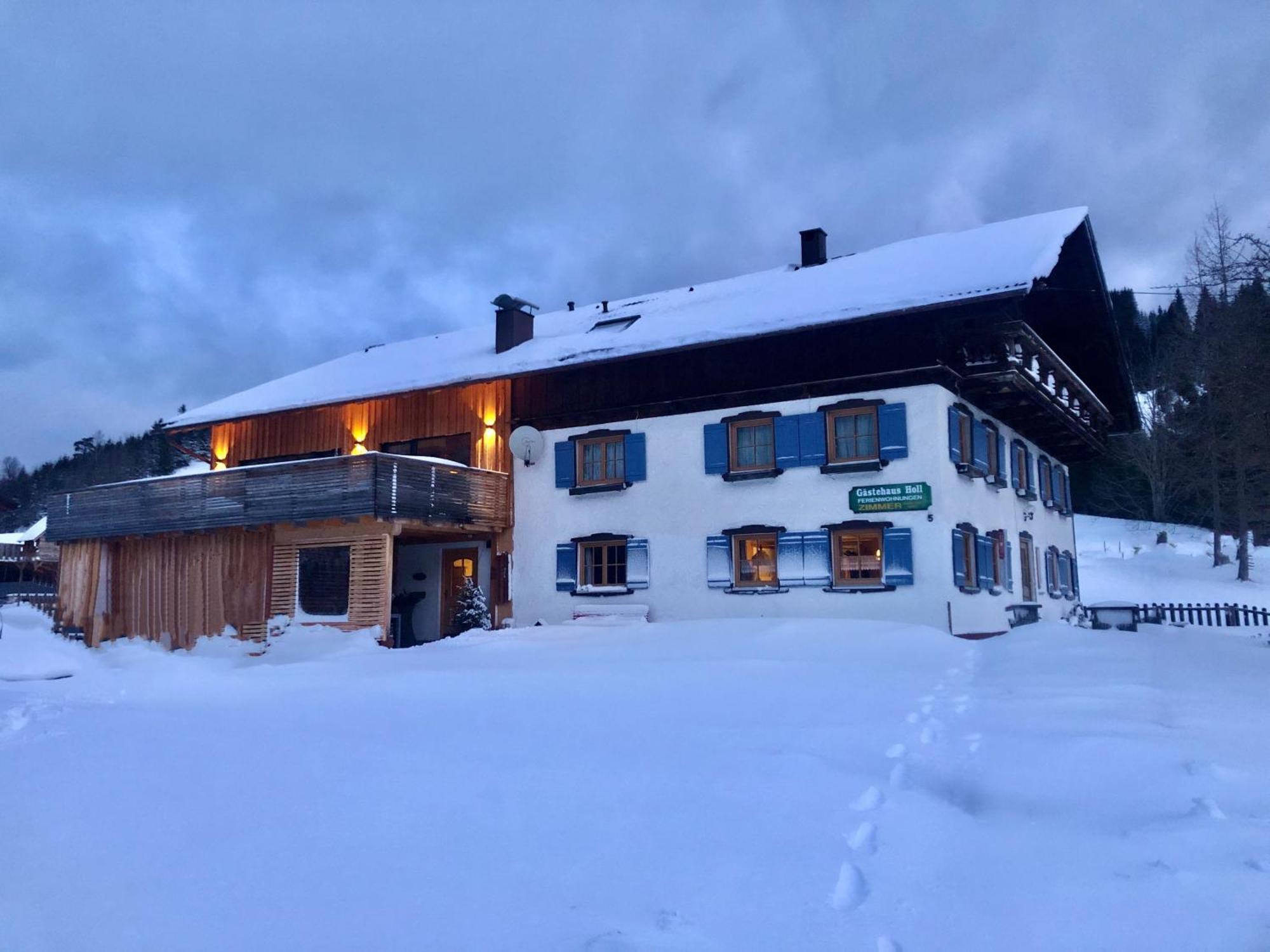 Gaestehaus Holl Schattwald Dış mekan fotoğraf